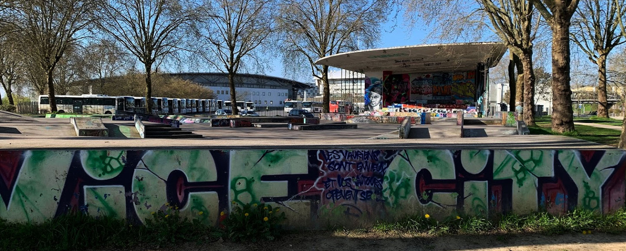 Les Arènes Skatepark Metz Skate Spot 4/5