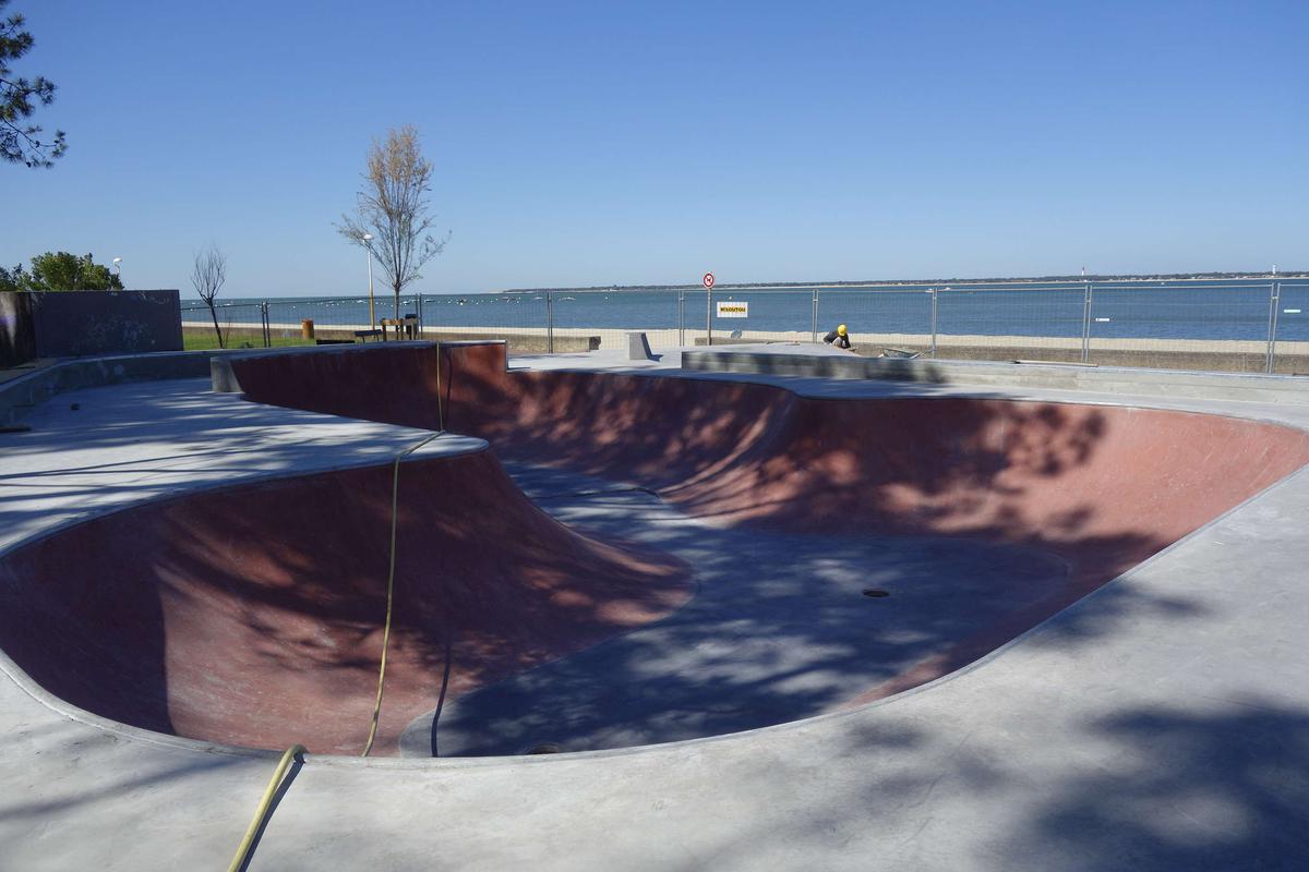 Plage de Pereire Bowl Arcachon Skate Spot 4/5