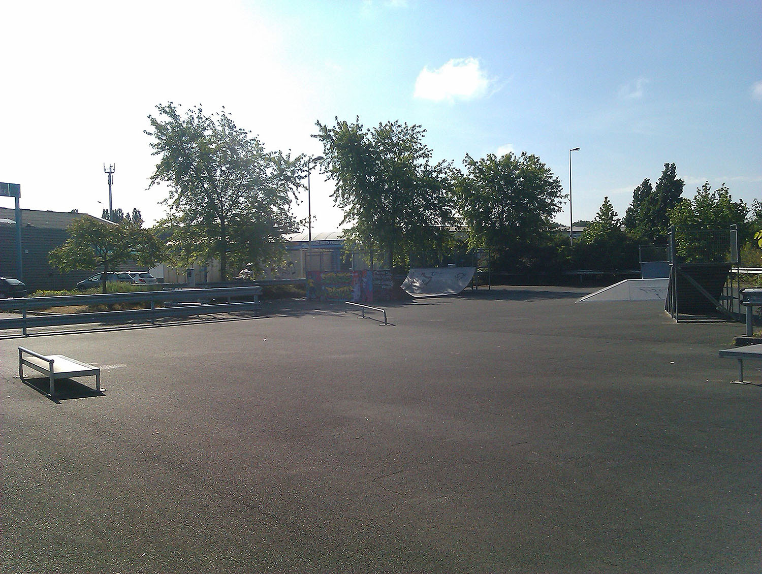 Super U Skatepark Verrières en Anjou Skate Spot 2/5