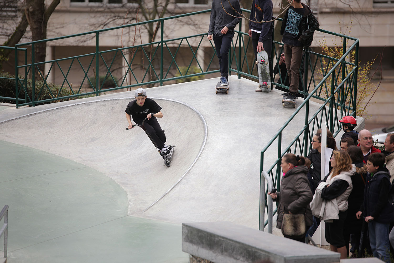 Le Grand Bouddha Skatepark Issy les Moulineaux Skate Spot 4/5