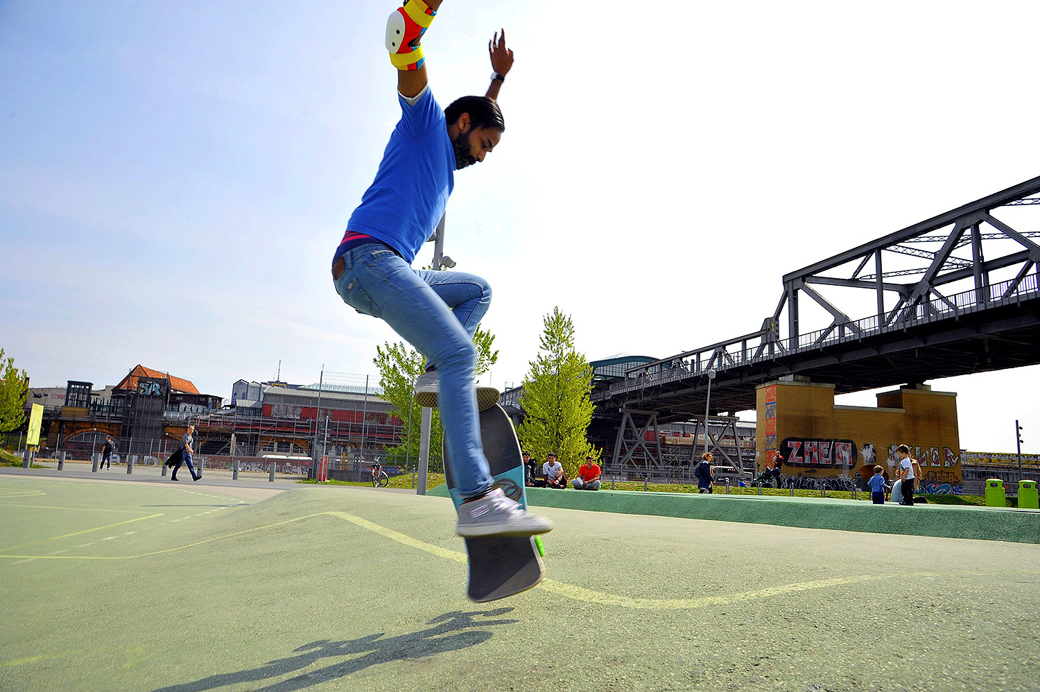 Park am Gleisdreieck Spot Street Berlin Skate Spot 3/5
