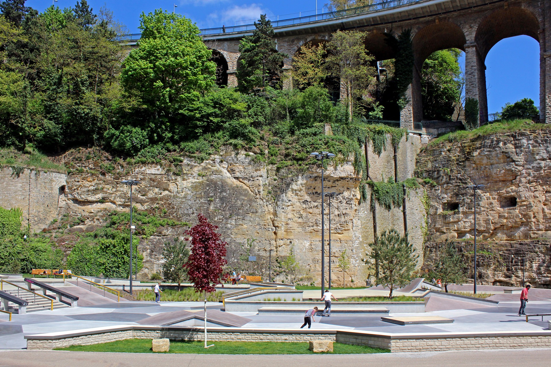 Péitruss Skatepark Luxembourg Skate Spot 5/5