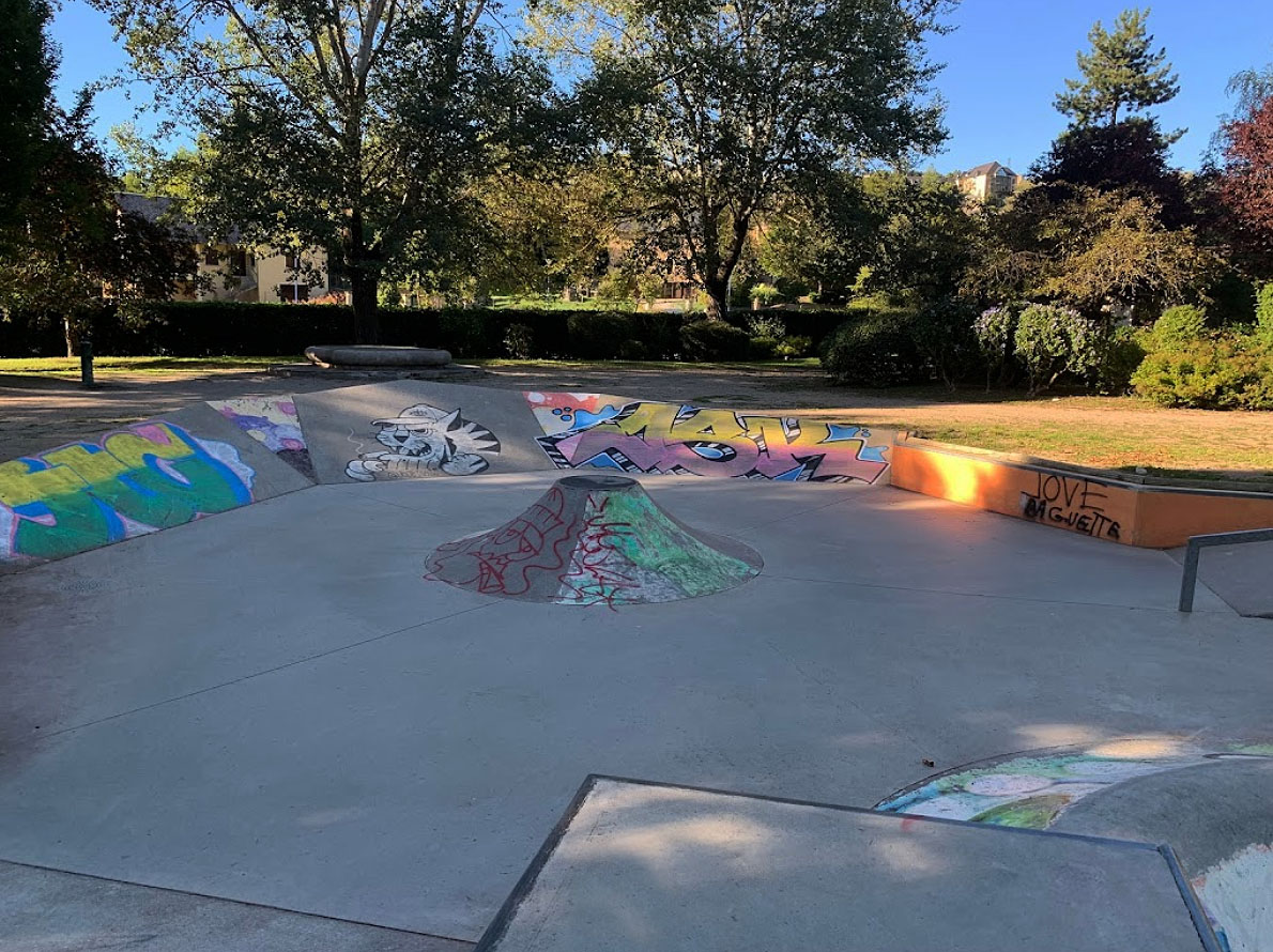Jardin Couderc Skatepark Mende Skate Spot 3/5