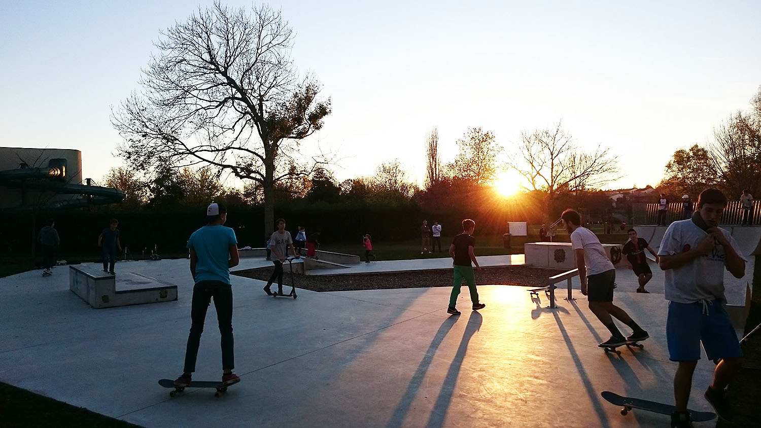 Base de Loisirs Skatepark Parthenay Skate Spot 2/5