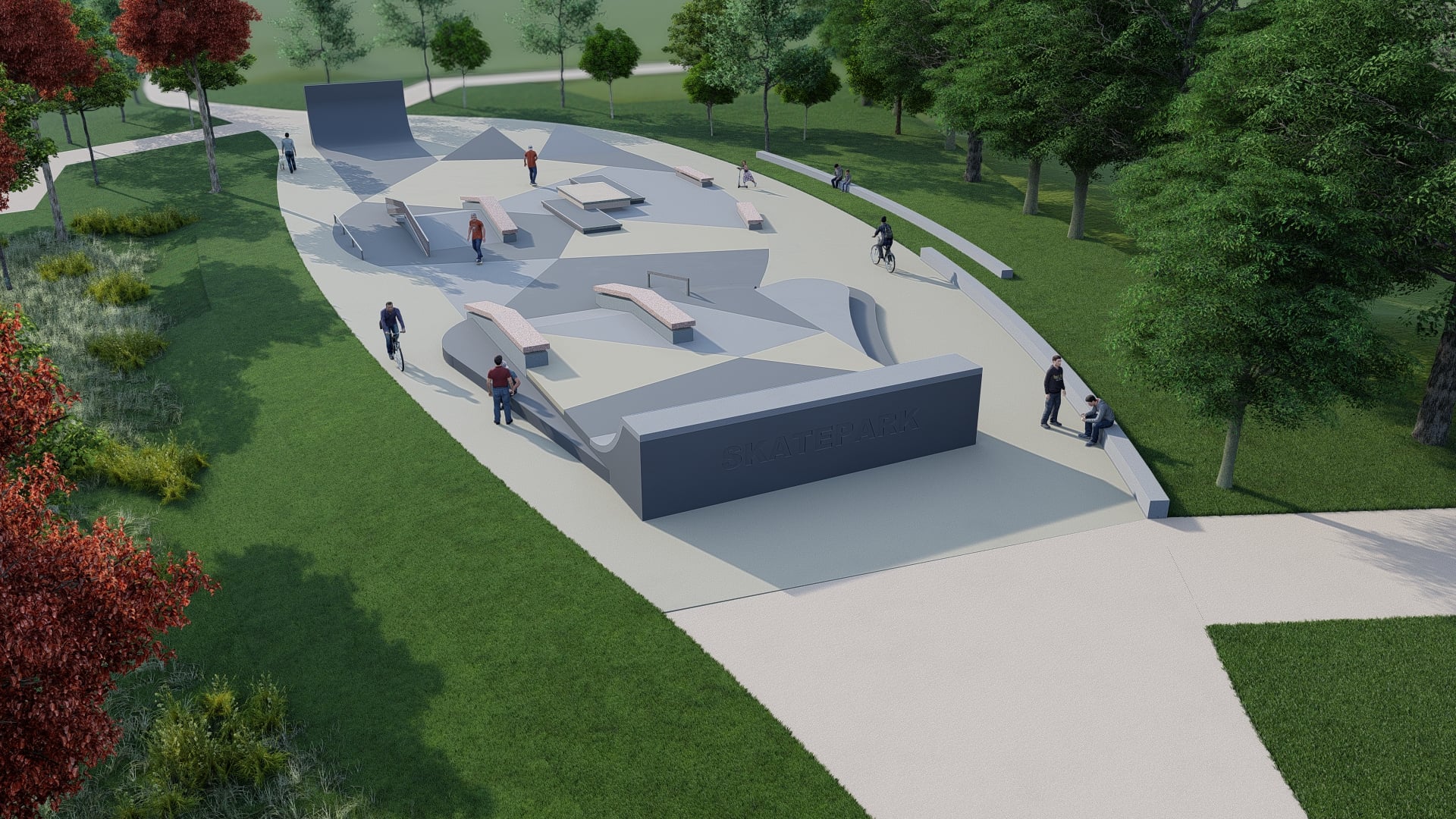 Forum Skatepark Fougères Skate Spot 3/5
