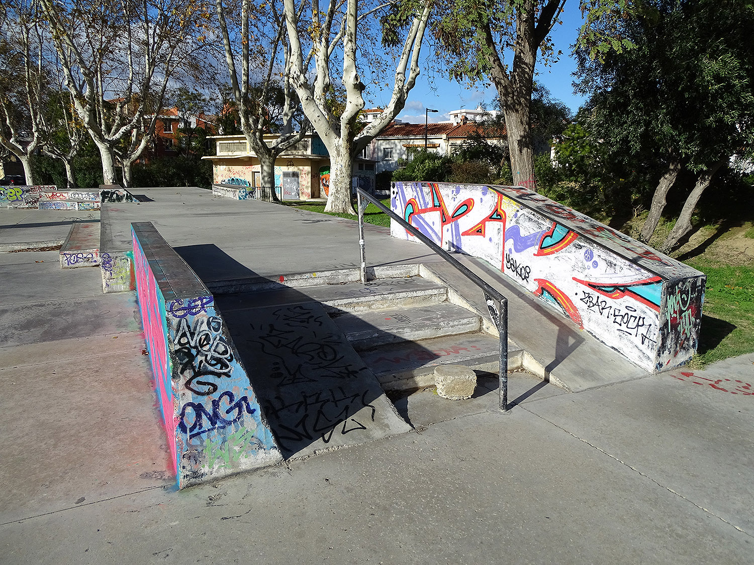 Pista Rutera Spot Street Perpignan Skate Spot 3/5