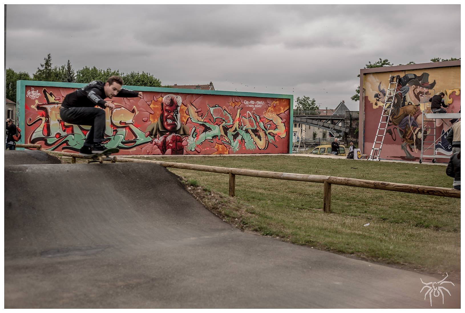 Pont dit Pumptrack Toul Skate Spot 2/5