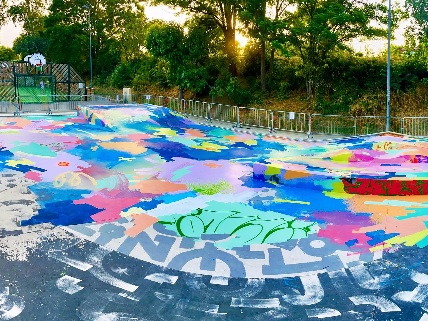 Pont de l’Europe Skatepark Nyons Skate Spot 3/5