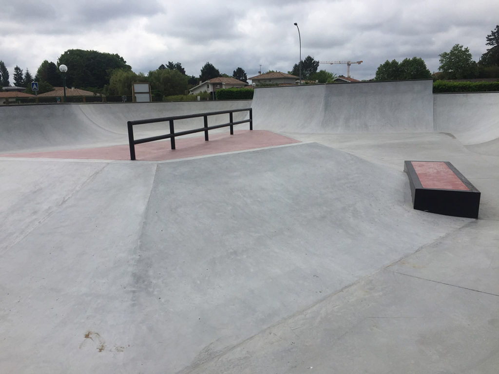 l'Étang Noir Skatepark Seignosse Skate Spot 4/5