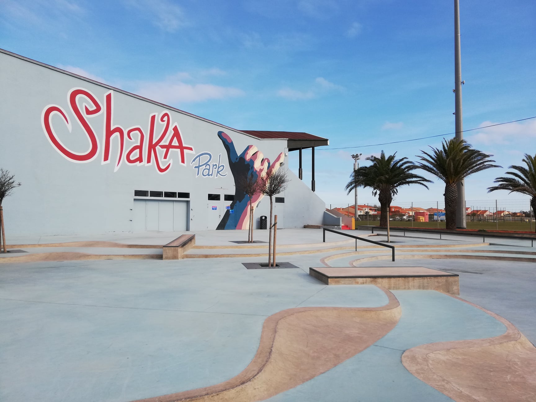 ShakaPark Out Spot Street Le Barcarès Skate Spot 4/5