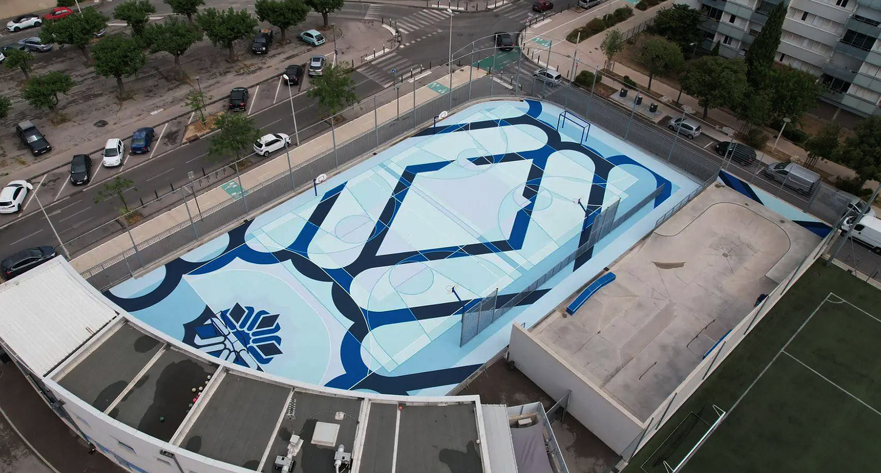 Stade Rouvier Skatepark Marseille Skate Spot 3/5