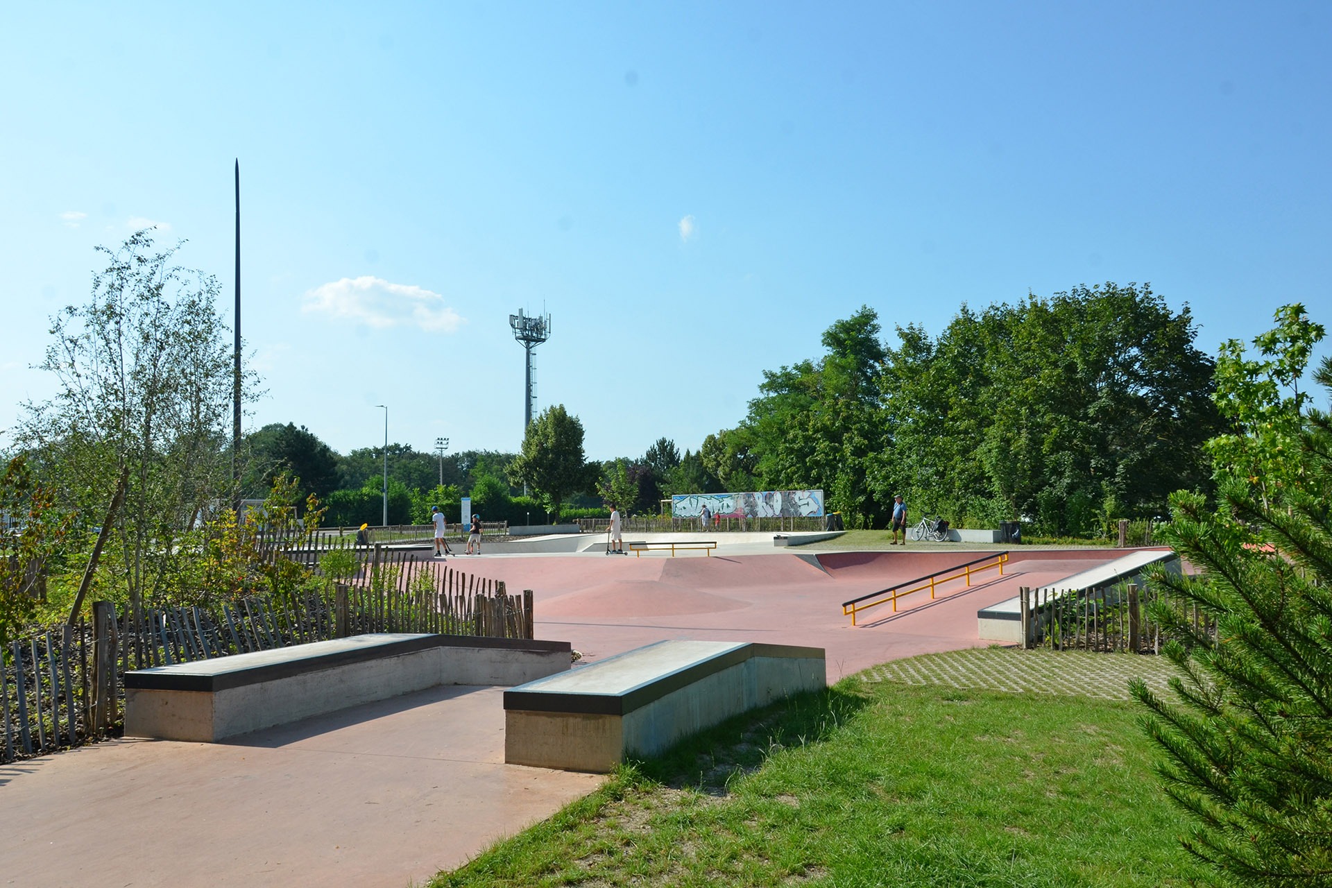 Parc Zimmer Skatepark Lingolsheim Skate Spot 4/5