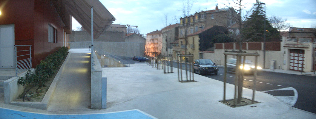 Collège Lucie Aubrac Spot Street Béziers Skate Spot 3/5