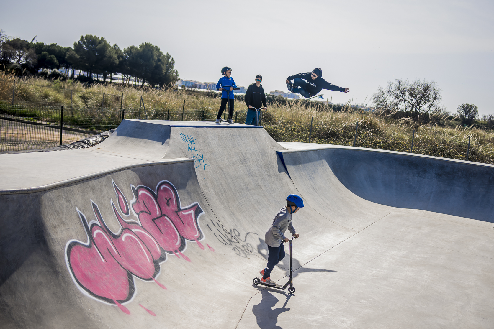 La Peyrade Skatepark Frontignan Skate Spot 4/5