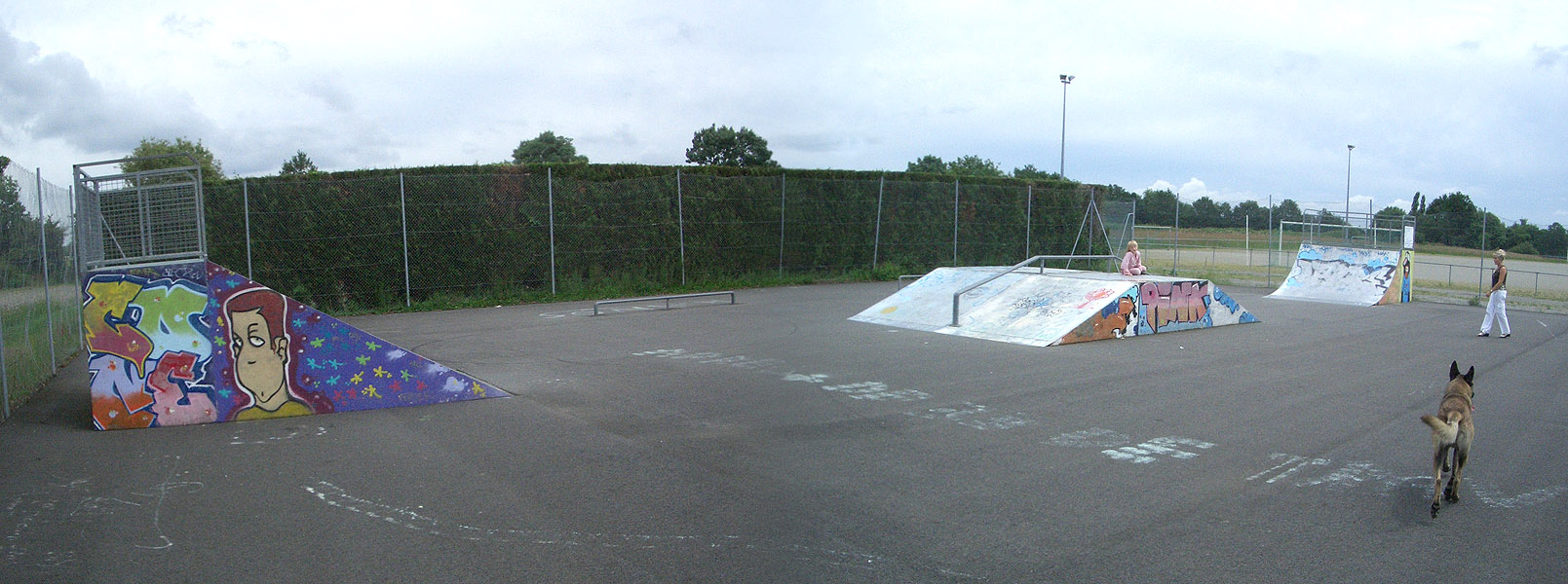 Bellevue Skatepark Grandchamp des Fontaines Skate Spot 1/5
