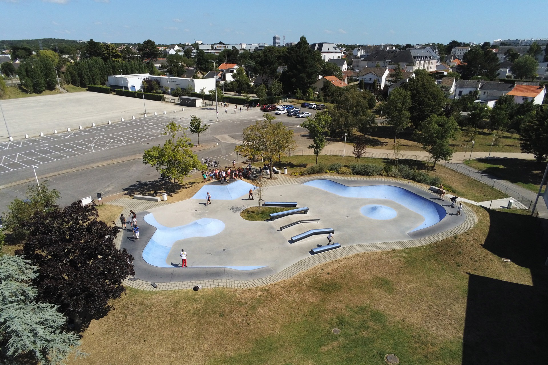 Les Salines Skatepark La Baule Escoublac Skate Spot 4/5