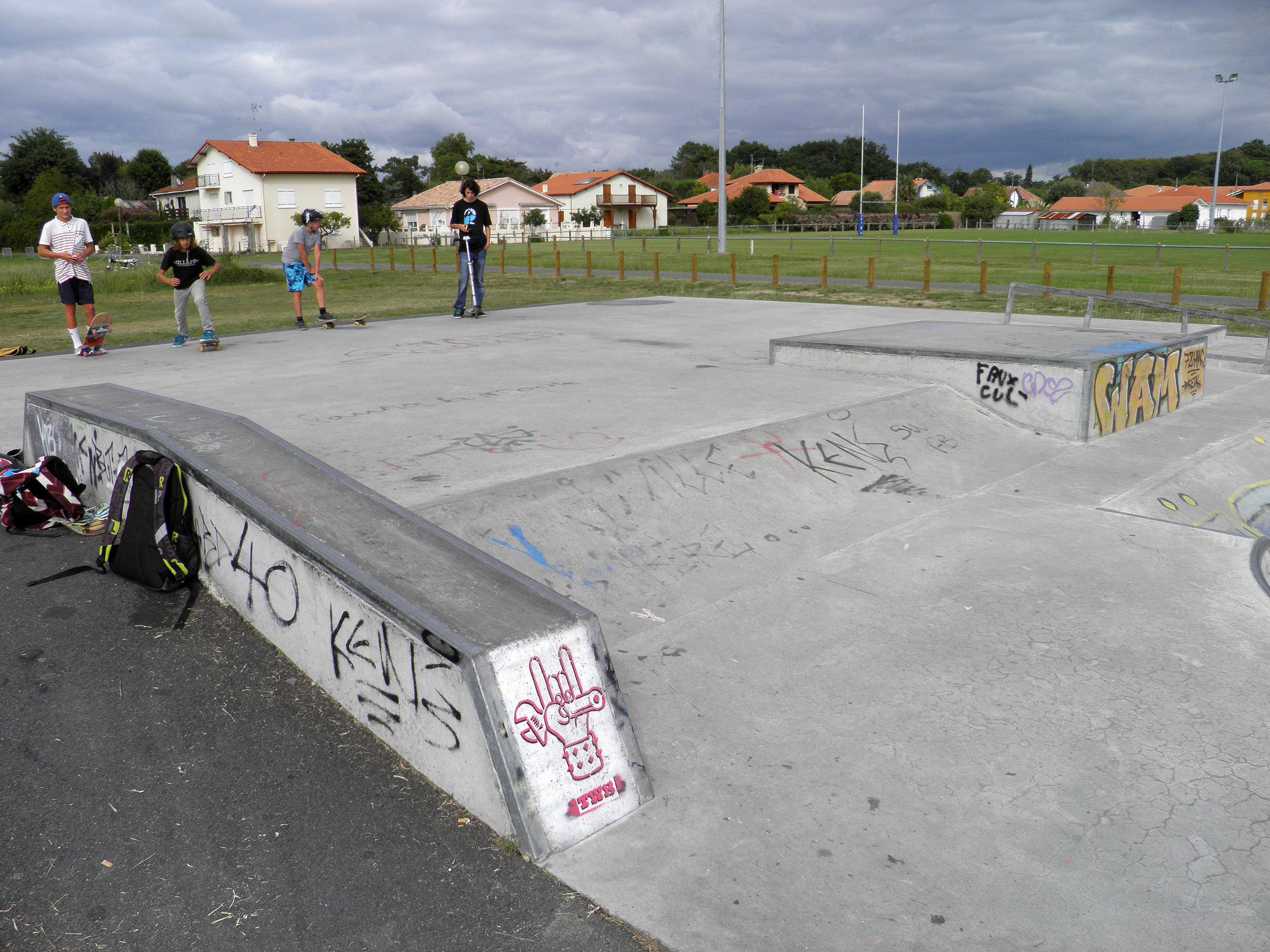 L' Isle Verte Skatepark Soustons Skate Spot 4/5
