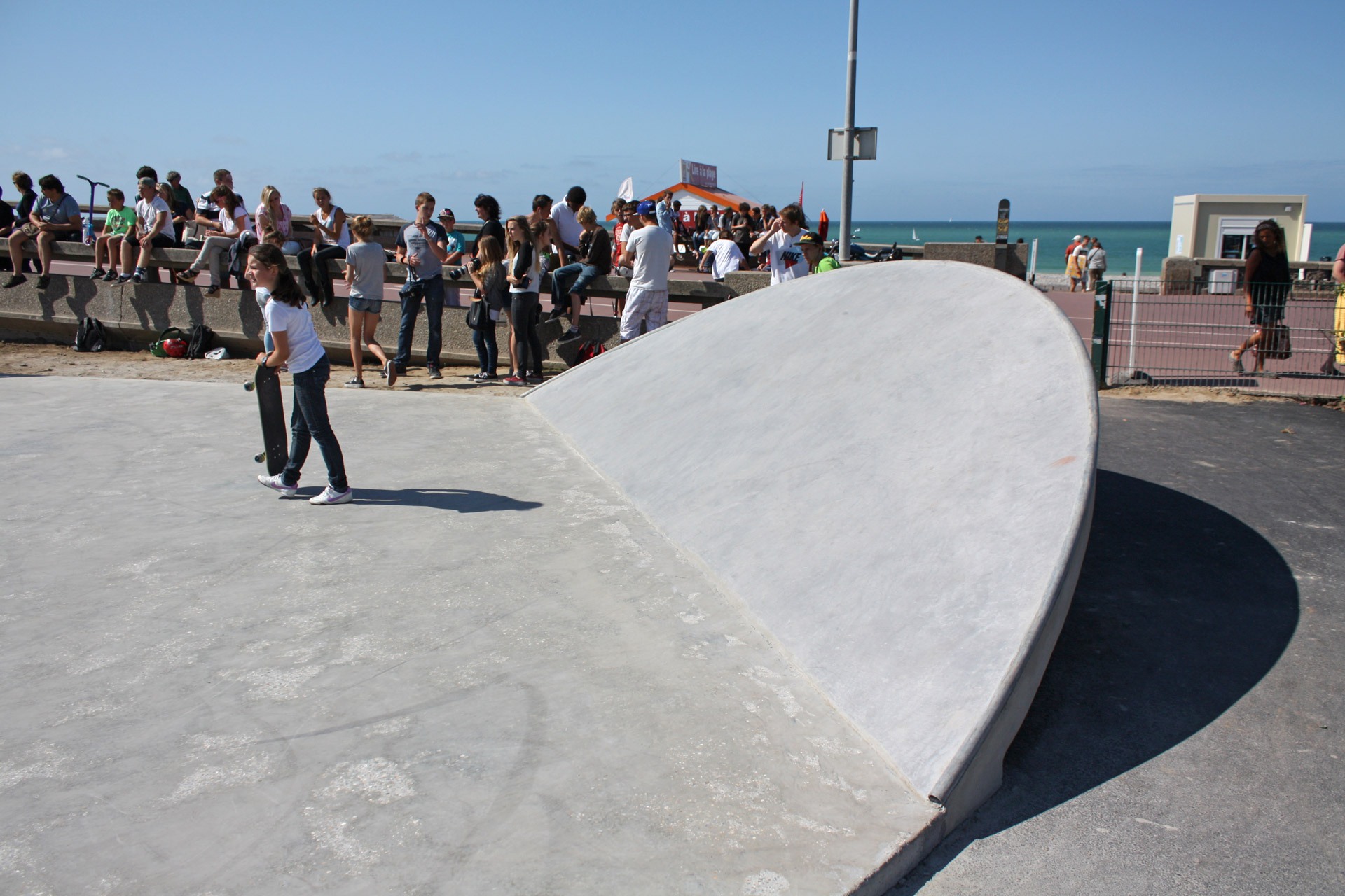 La Plage Skatepark Dieppe Skate Spot 4/5