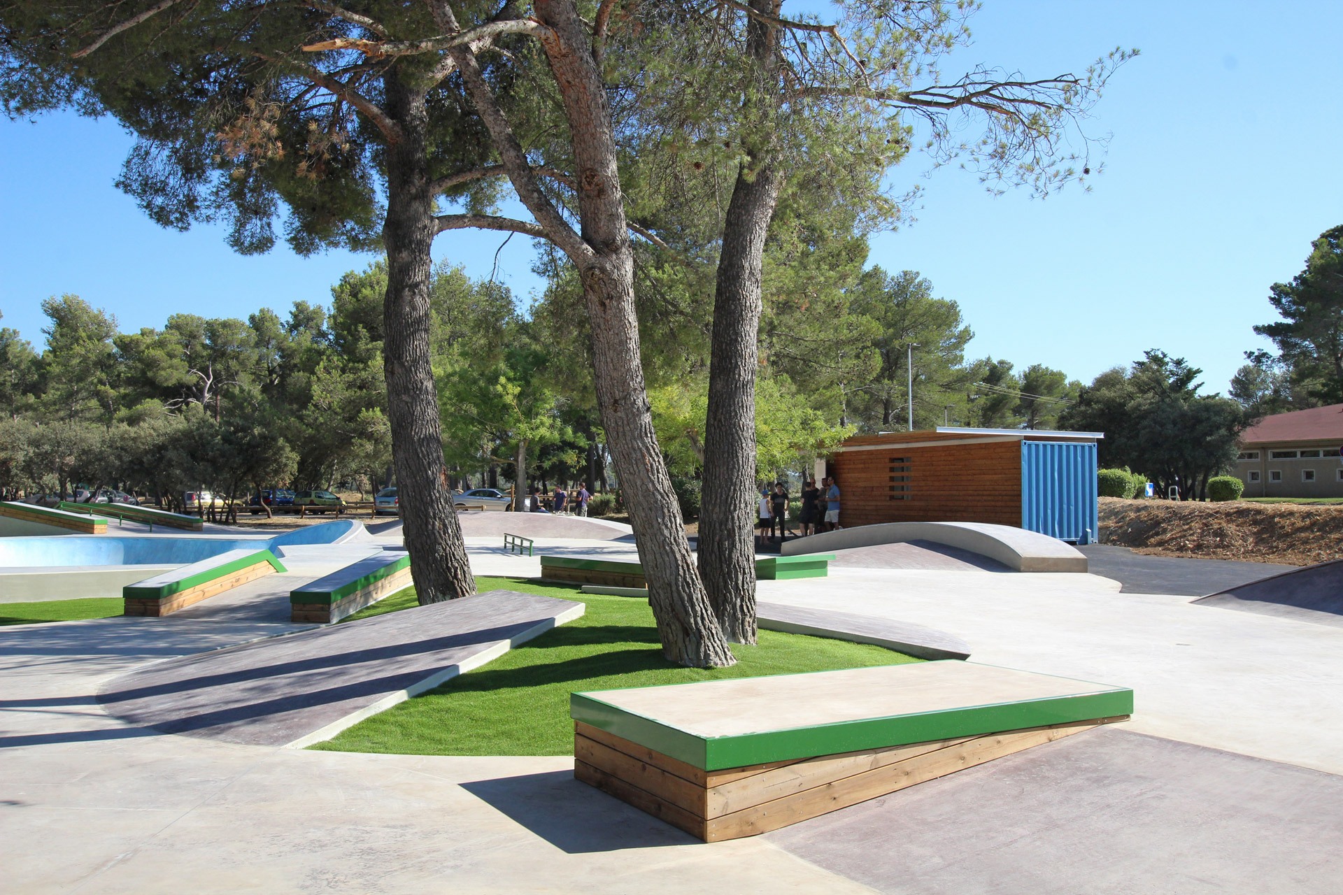 Complexe Sportif Martin Skatepark Cabriès Skate Spot 4/5
