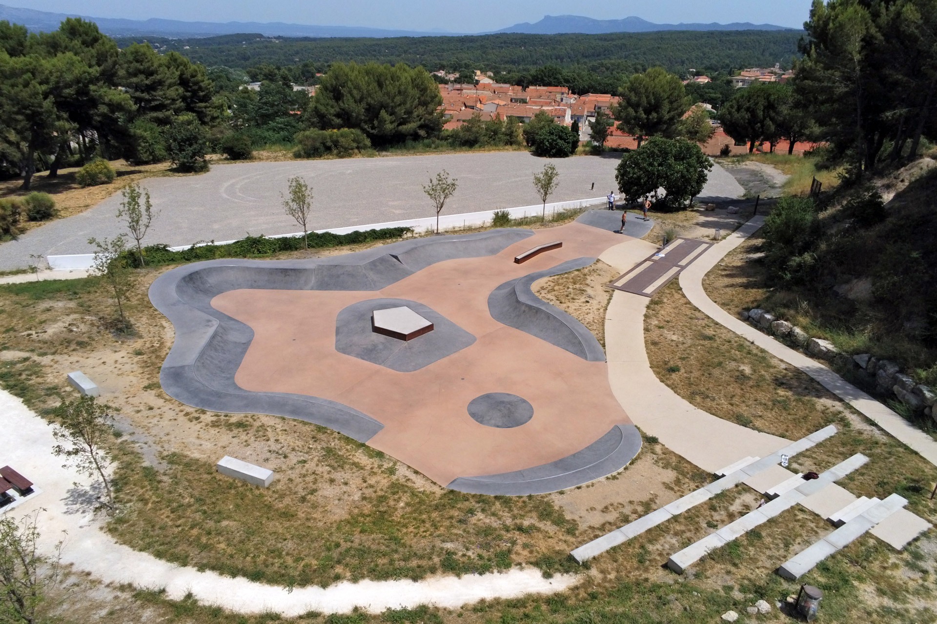 Musée de la mine Skatepark Gréasque Skate Spot 4/5