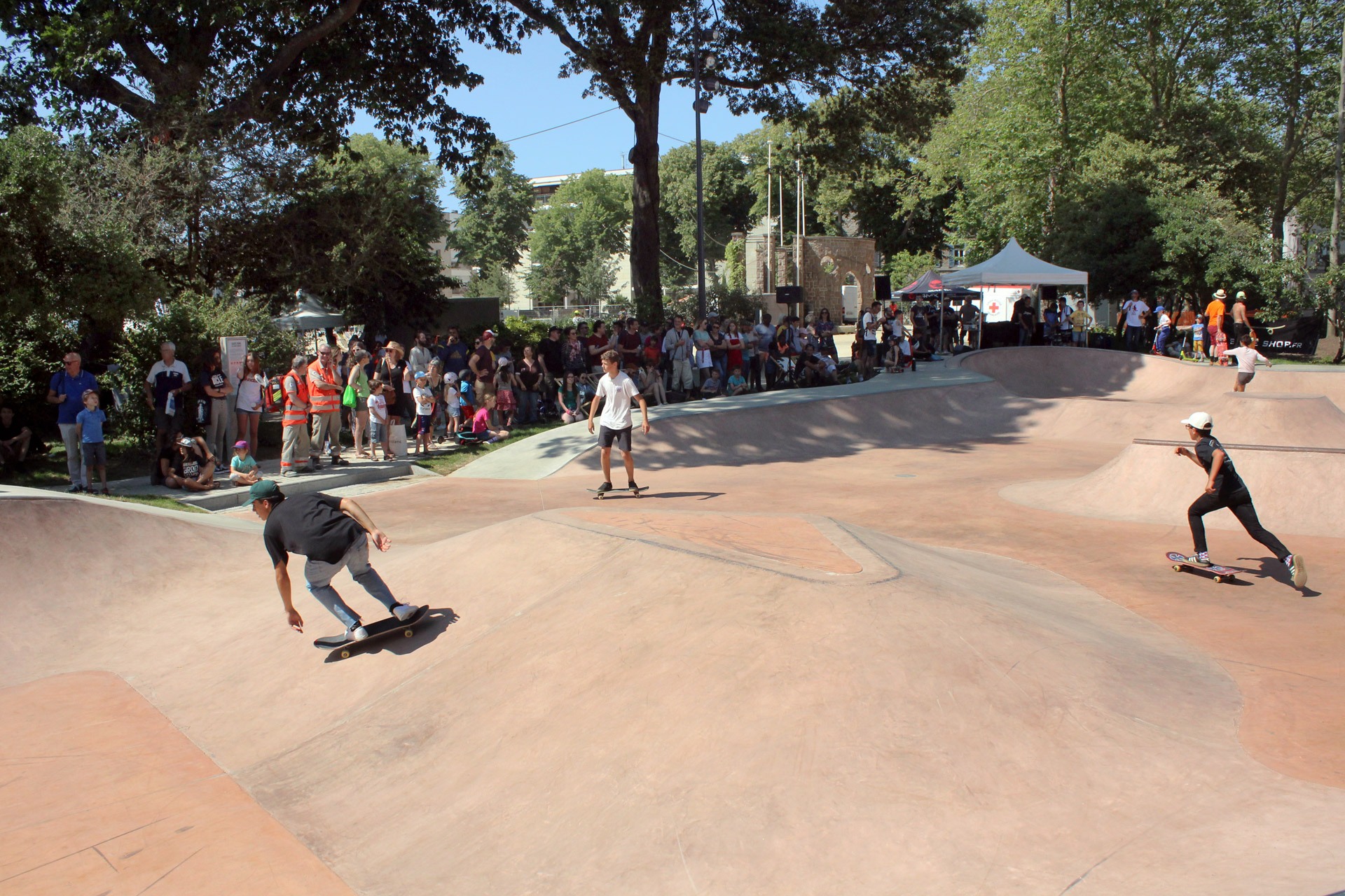 Parc des Promenades Skatepark Saint Brieuc Skate Spot 4/5