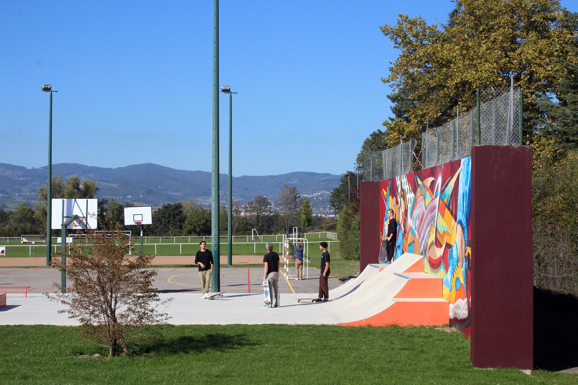 Stade Guivier Skatepark Chaponost Skate Spot 4/5