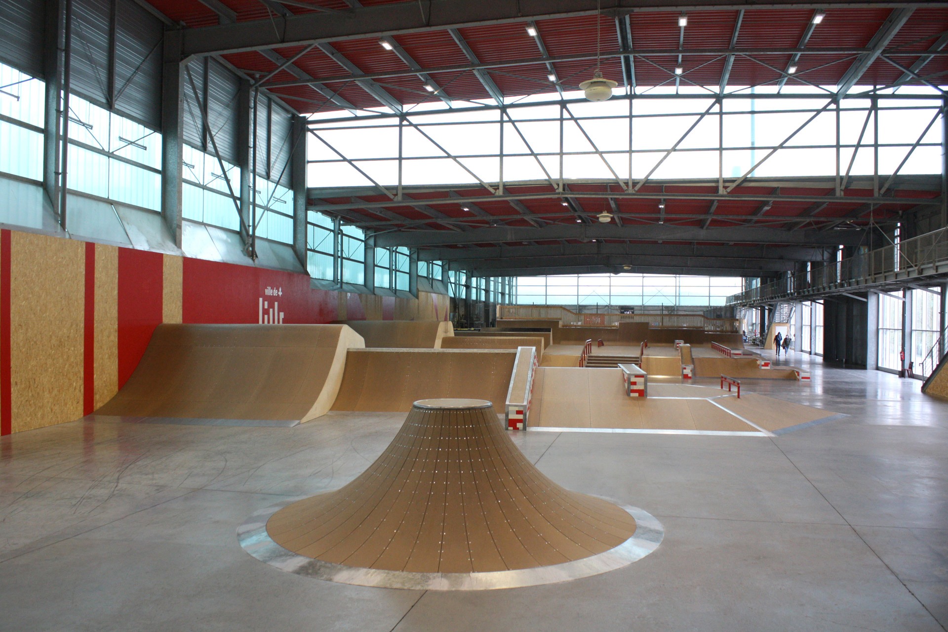 Halle de Glisse Indoor Lille Skate Spot 5/5