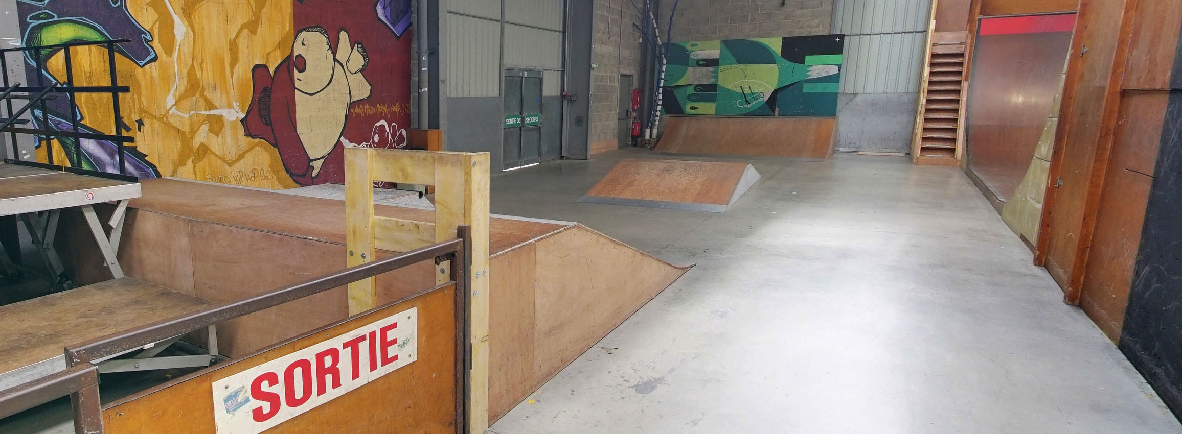 Le Hangar Indoor Nantes Skate Spot 5/5
