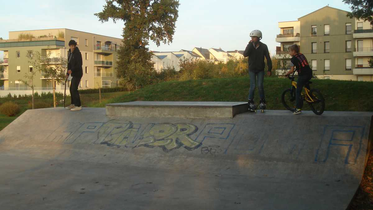 Complexe Chassebœuf Skatepark Pacé Skate Spot 2/5