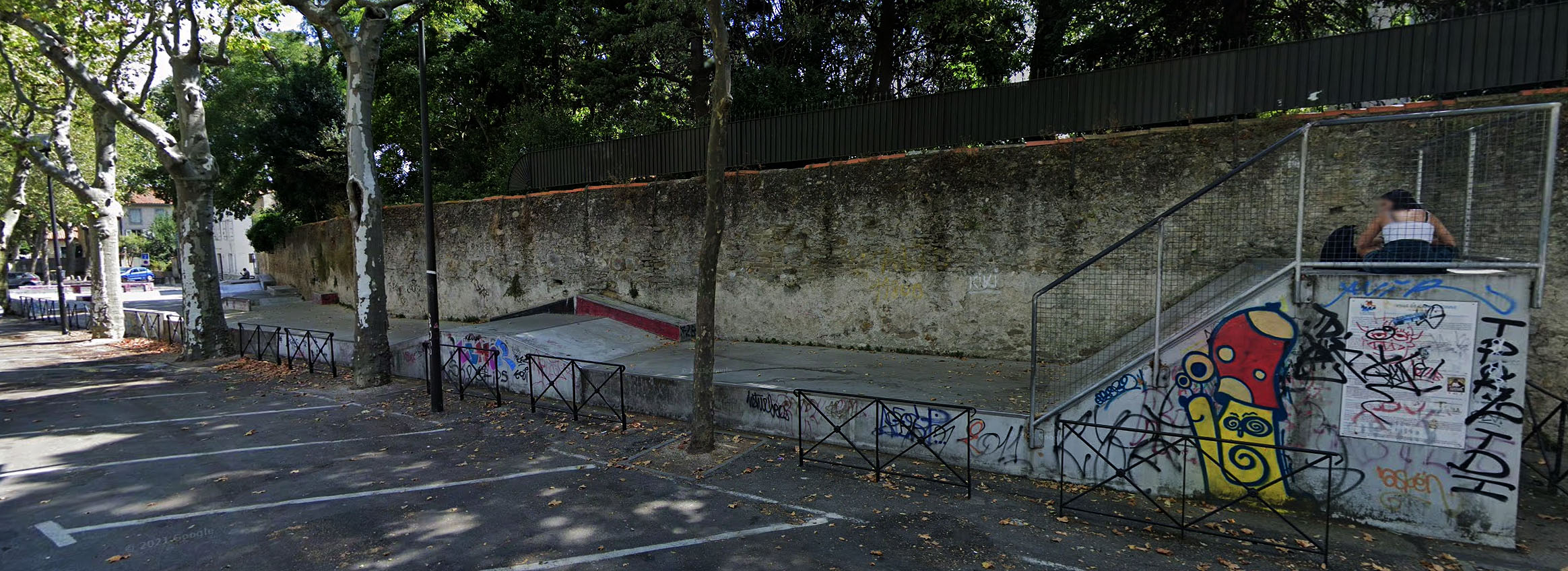Varsovie Spot Street Carcassonne Skate Spot 3/5