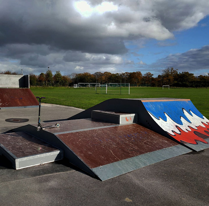 Salle Armor Skatepark Vezin le Coquet Skate Spot 3/5
