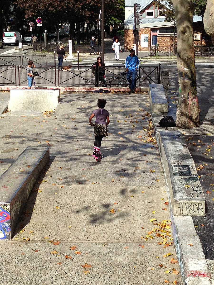 Jemmapes Skatepark Paris Skate Spot 3/5
