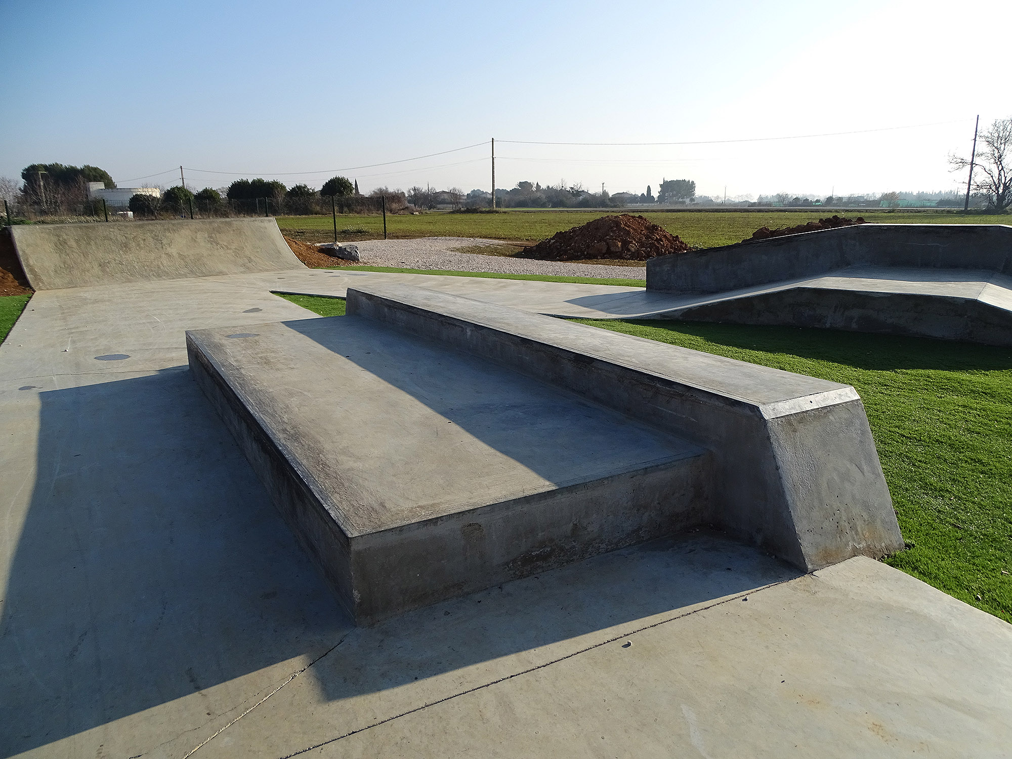 Plaine des sports Skatepark Valergues Skate Spot 3/5