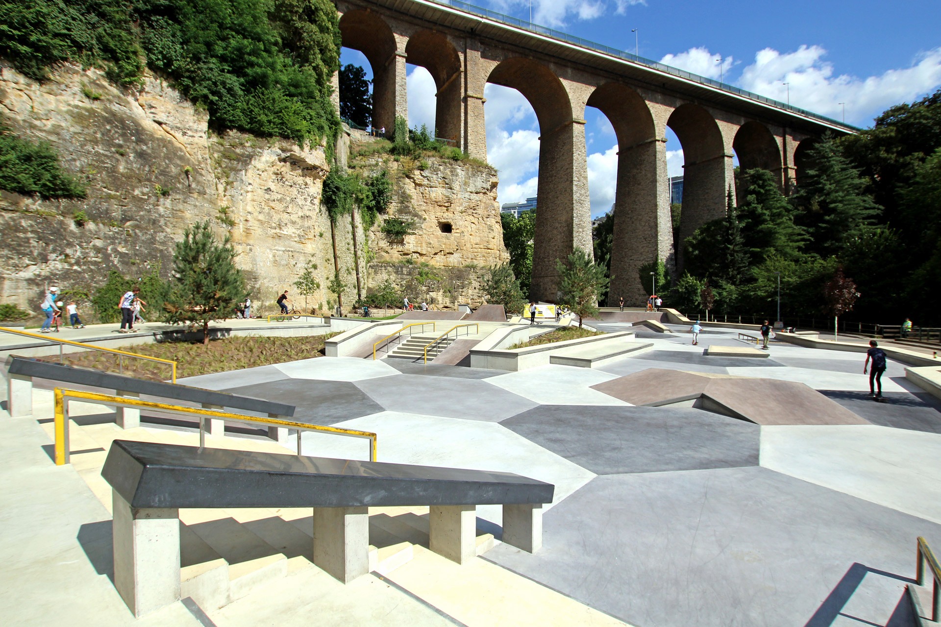 Péitruss Skatepark Luxembourg Skate Spot 5/5