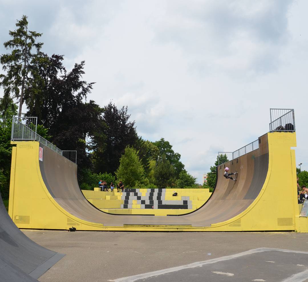 La Rotonde Skatepark Strasbourg Skate Spot 4/5