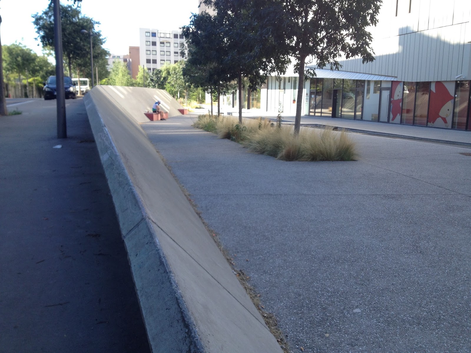 Charpennes Spot Street Lyon Skate Spot 4/5