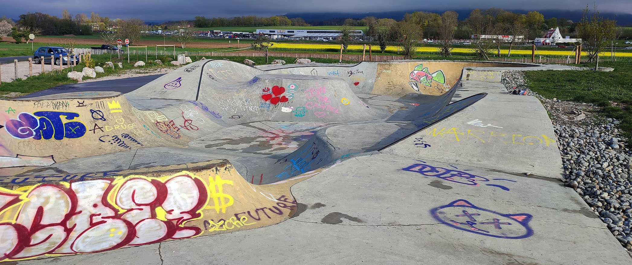 Les Esserts Bowl Anthy sur Léman Skate Spot 4/5