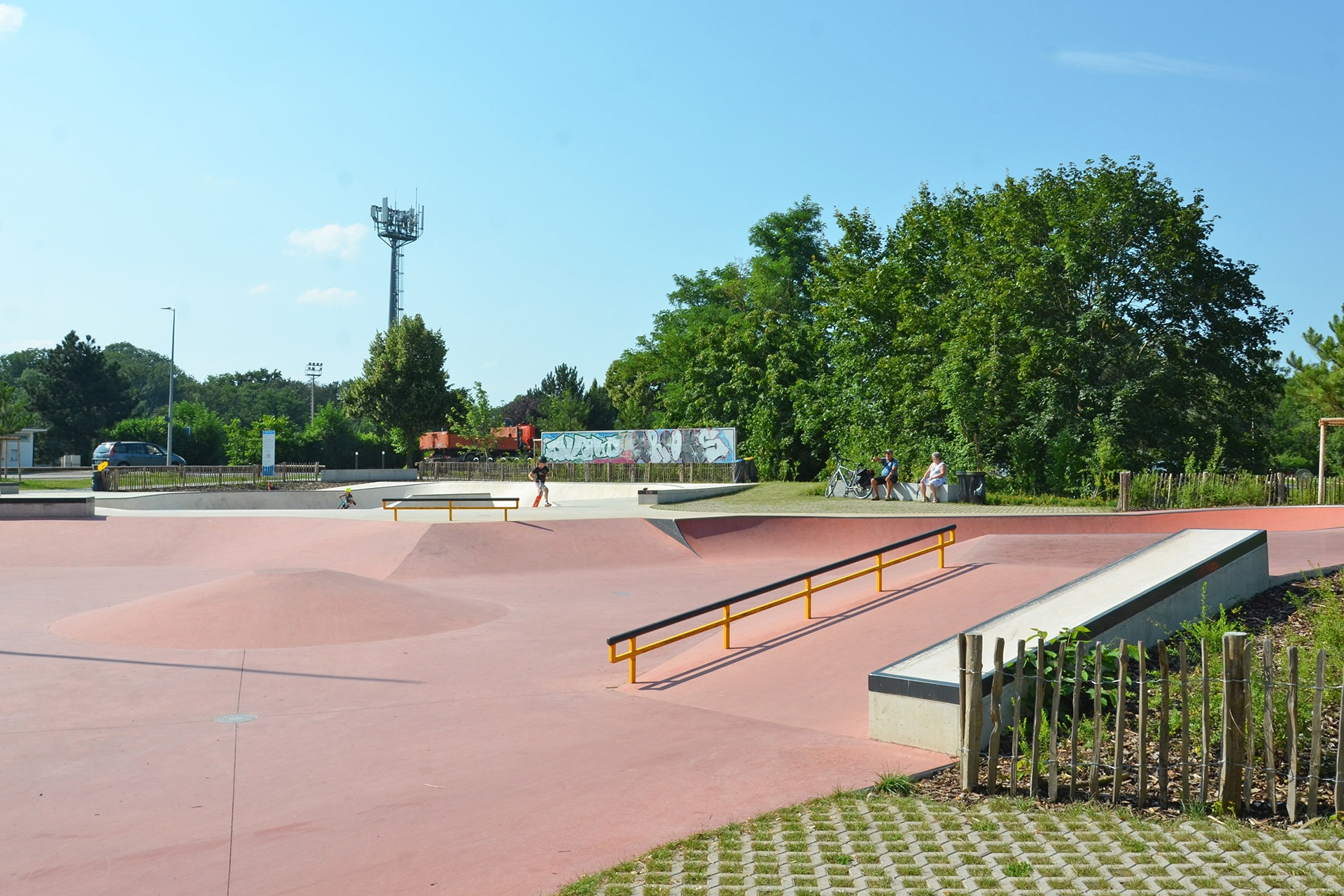 Parc Zimmer Skatepark Lingolsheim Skate Spot 4/5