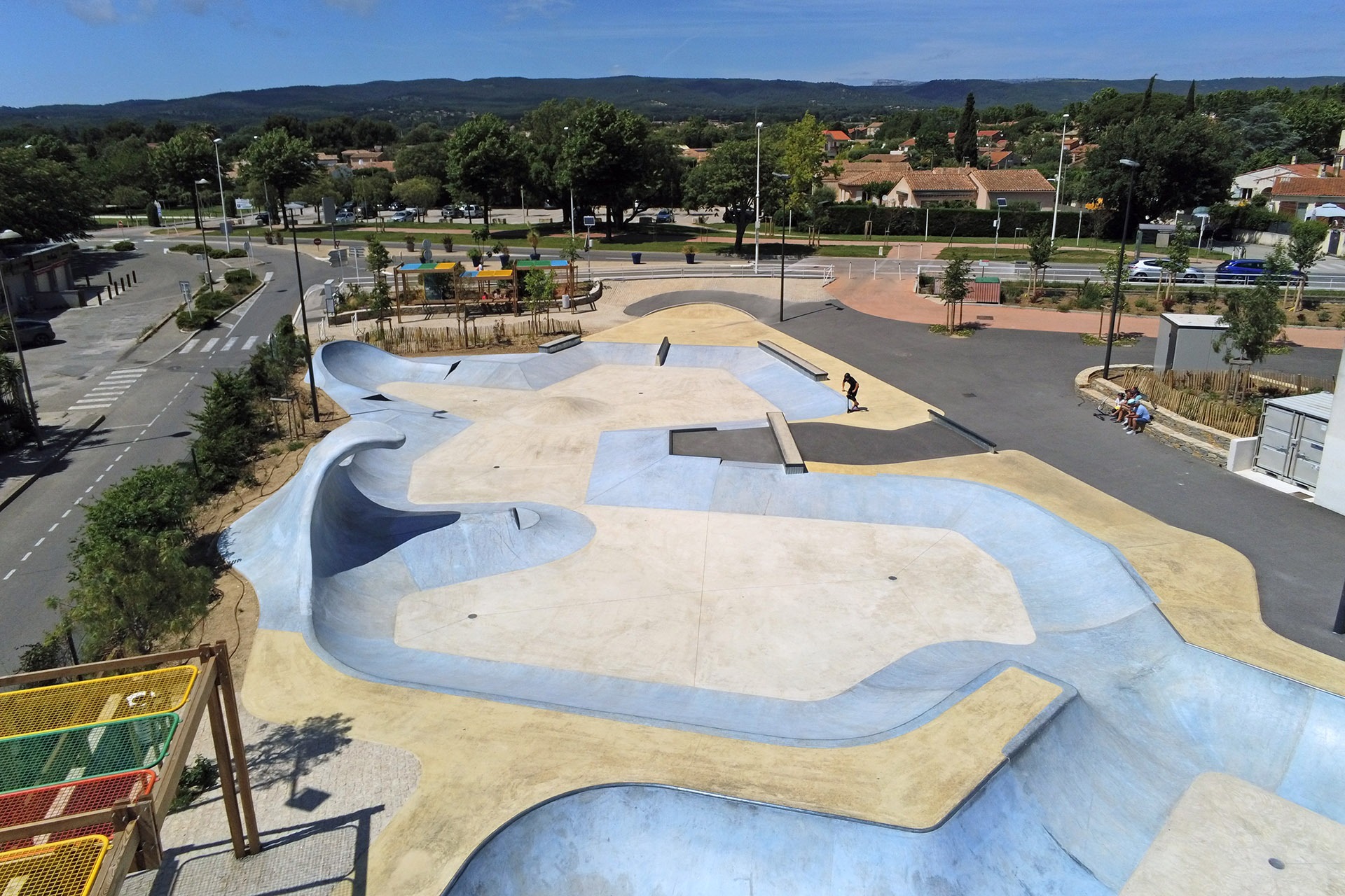 Yann Casasreales Bowl Saint-Cyr-sur-Mer Skate Spot 4/5