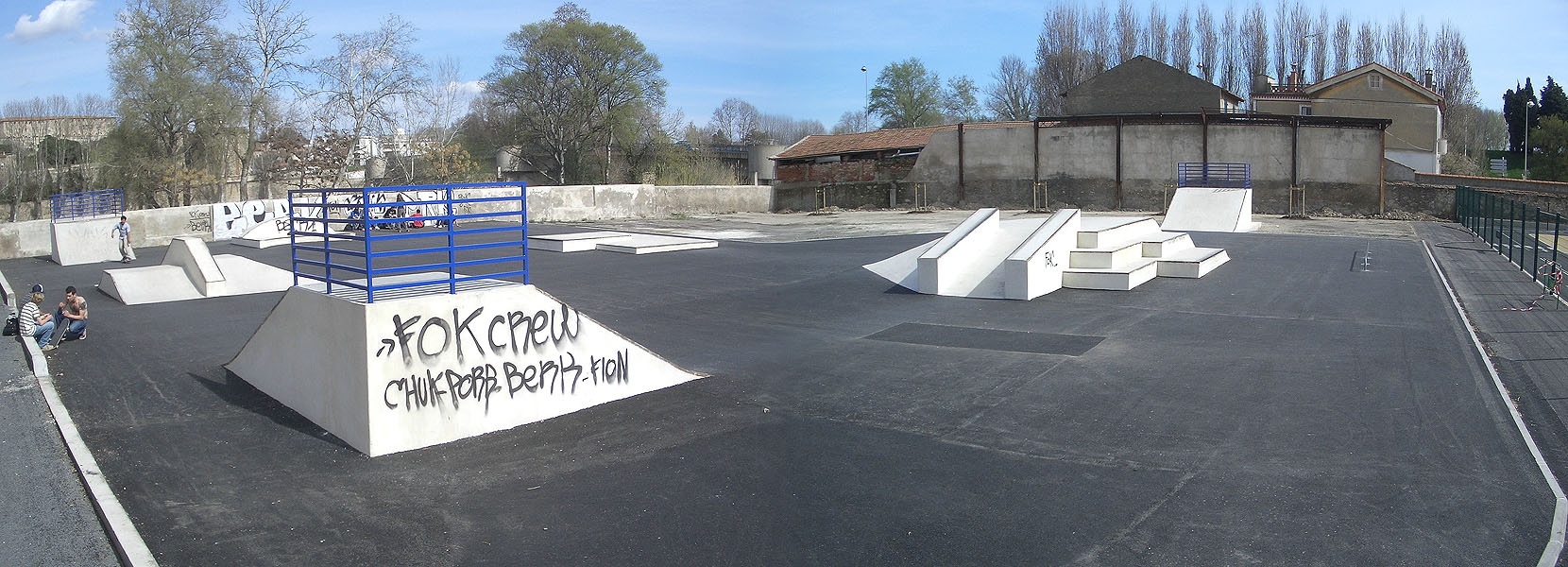 Pont Georges Fontès Skatepark Béziers Skate Spot 3/5