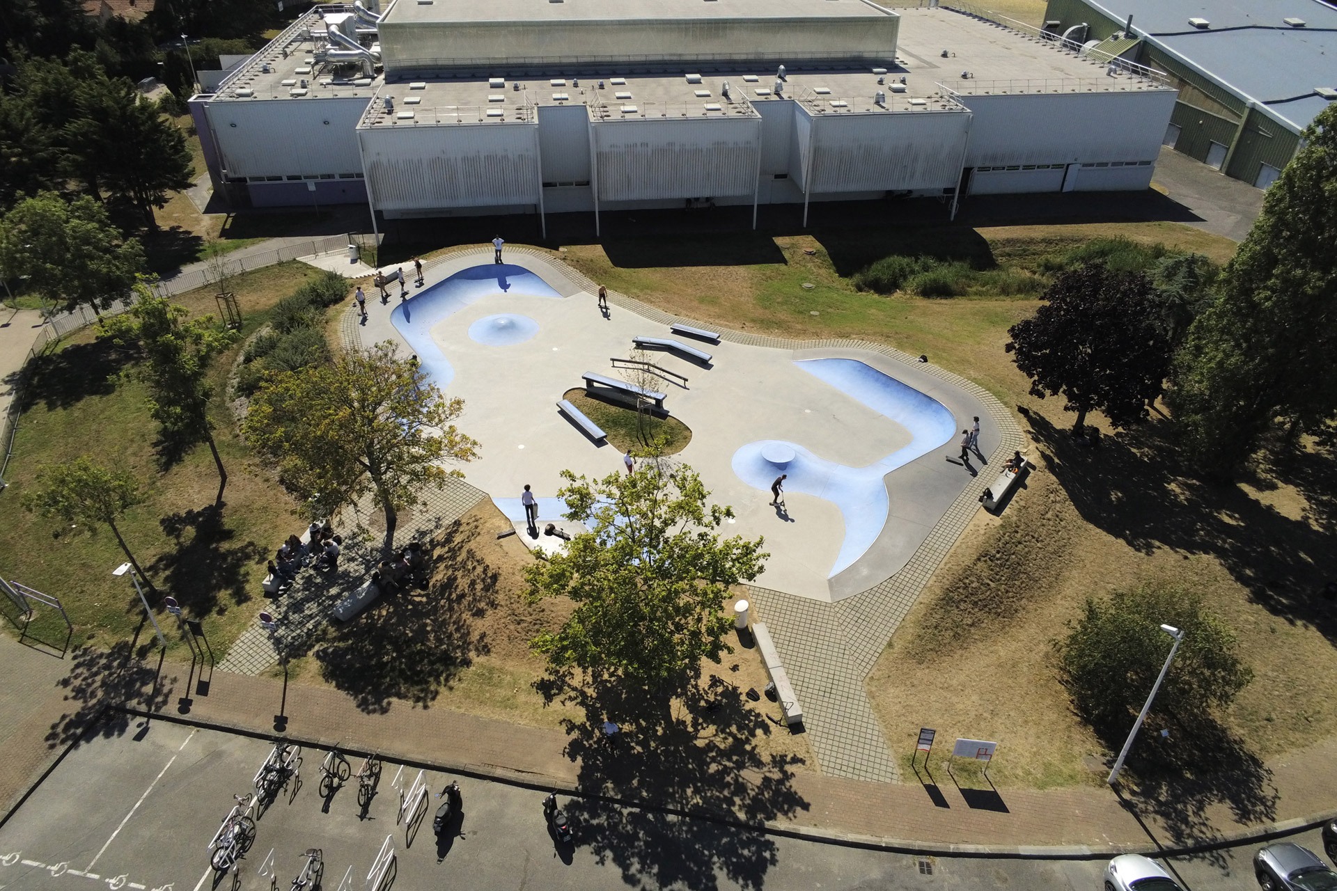 Les Salines Skatepark La Baule Escoublac Skate Spot 4/5