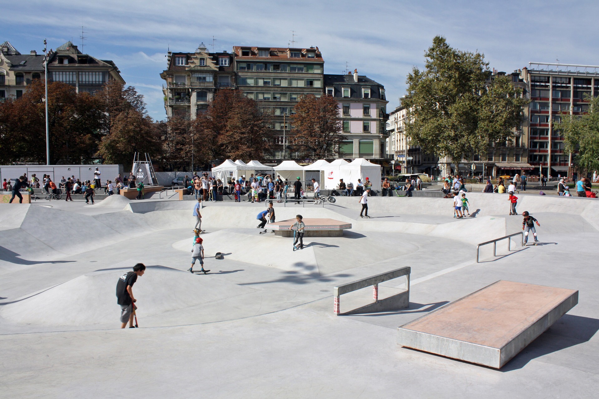 Plainpalais Skatepark Genève Skate Spot 5/5