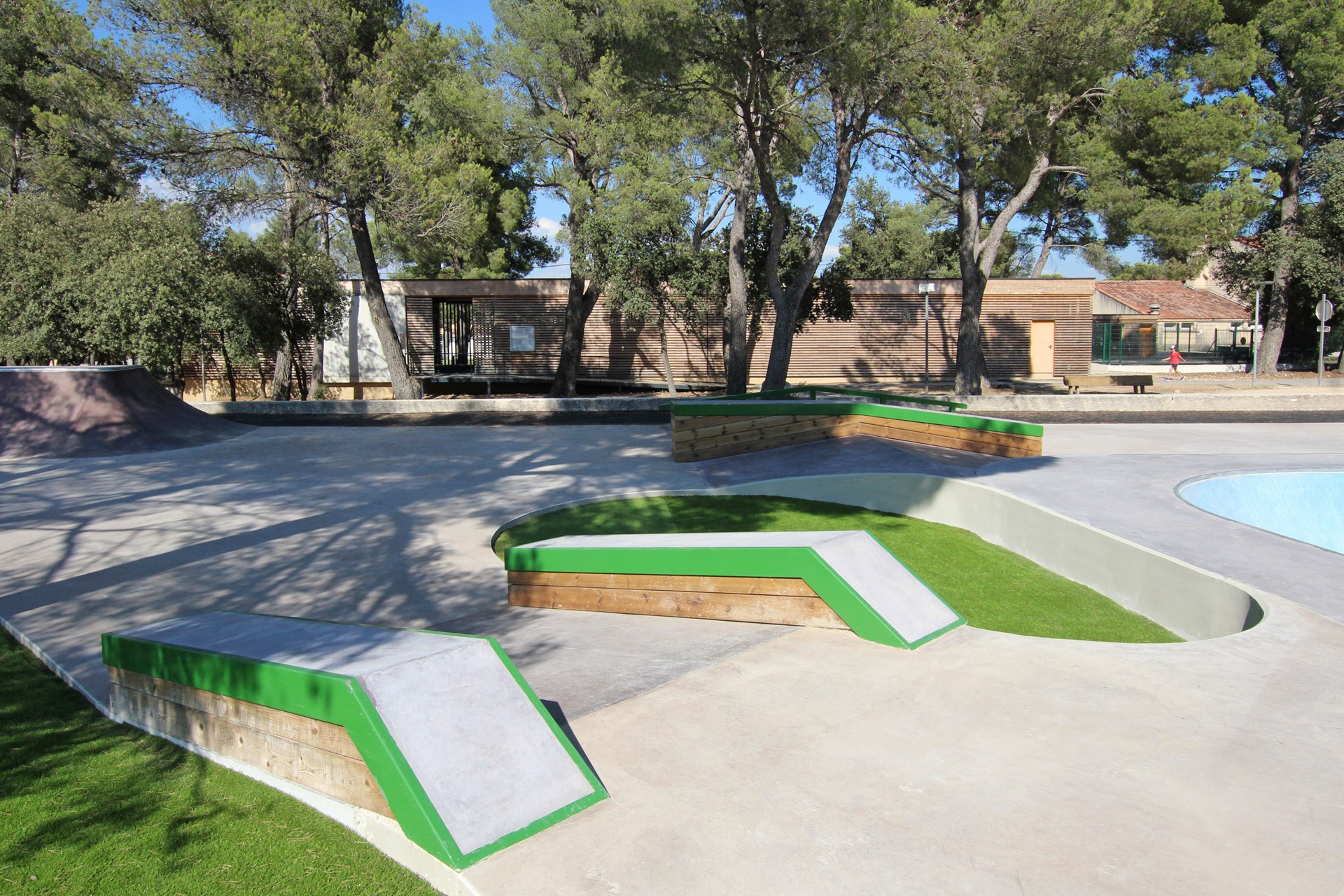 Complexe Sportif Martin Skatepark Cabriès Skate Spot 4/5