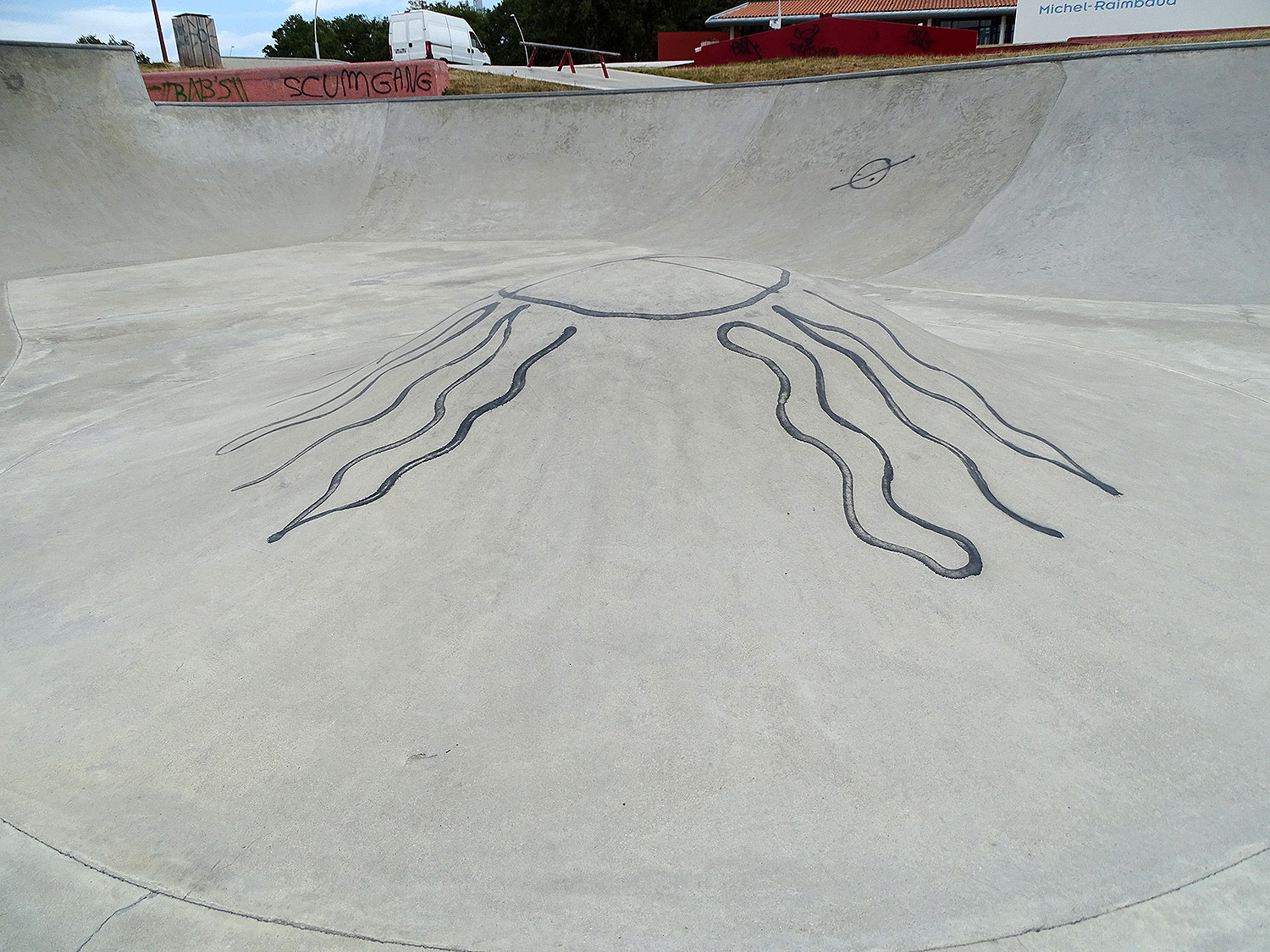 Médiathèque Rimbaud Skatepark Les Sables d' Olonne Skate Spot 4/5