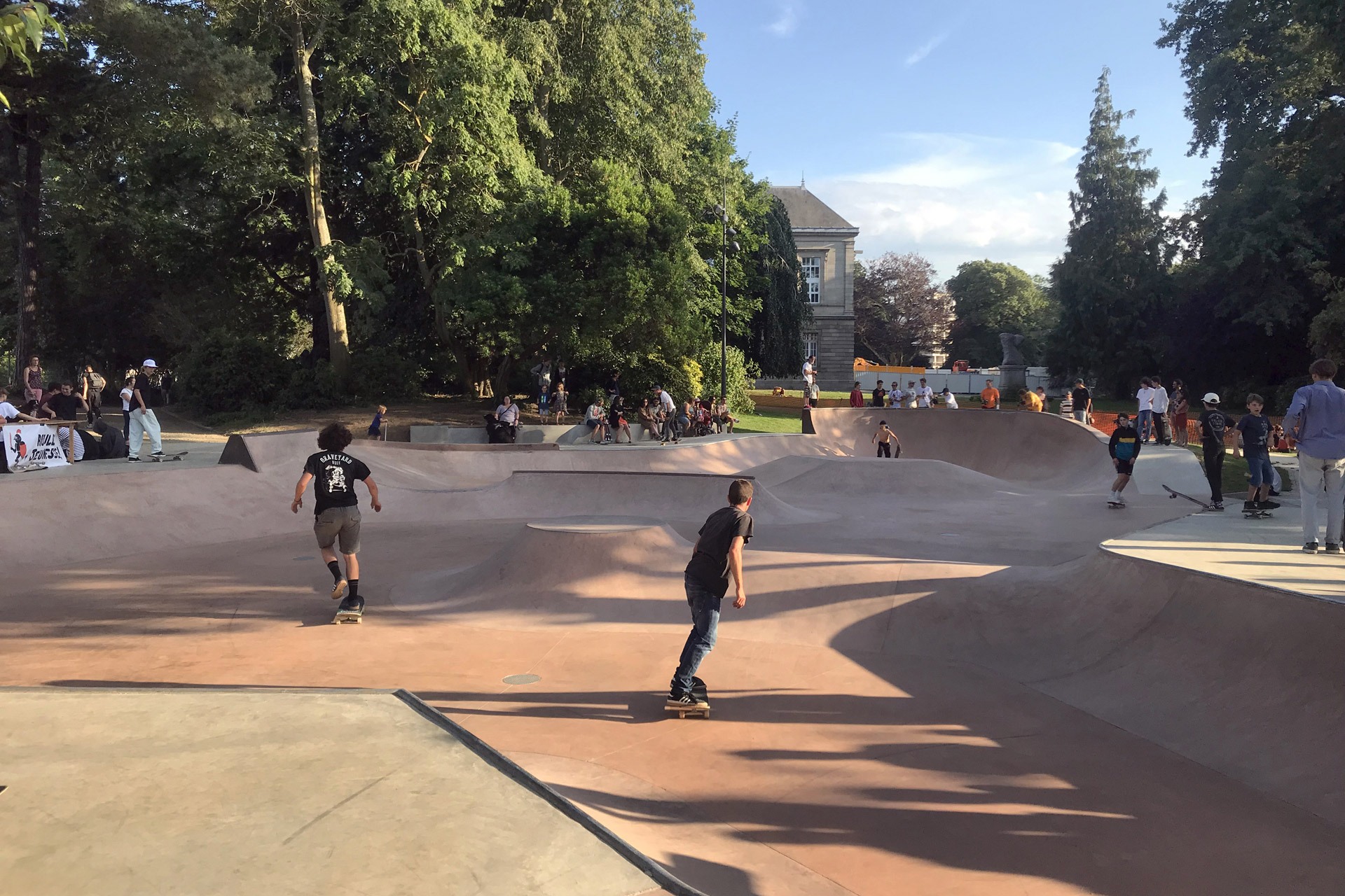 Parc des Promenades Skatepark Saint Brieuc Skate Spot 4/5