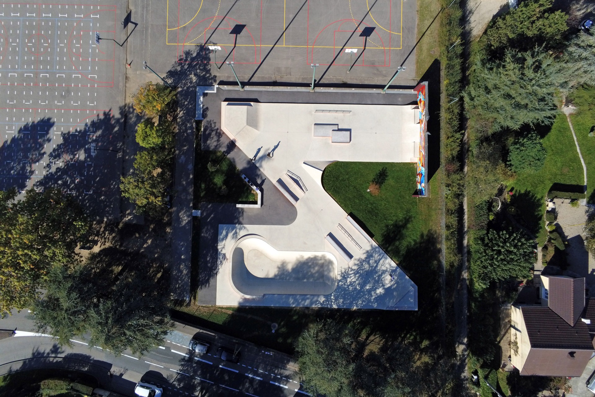 Stade Guivier Skatepark Chaponost Skate Spot 4/5