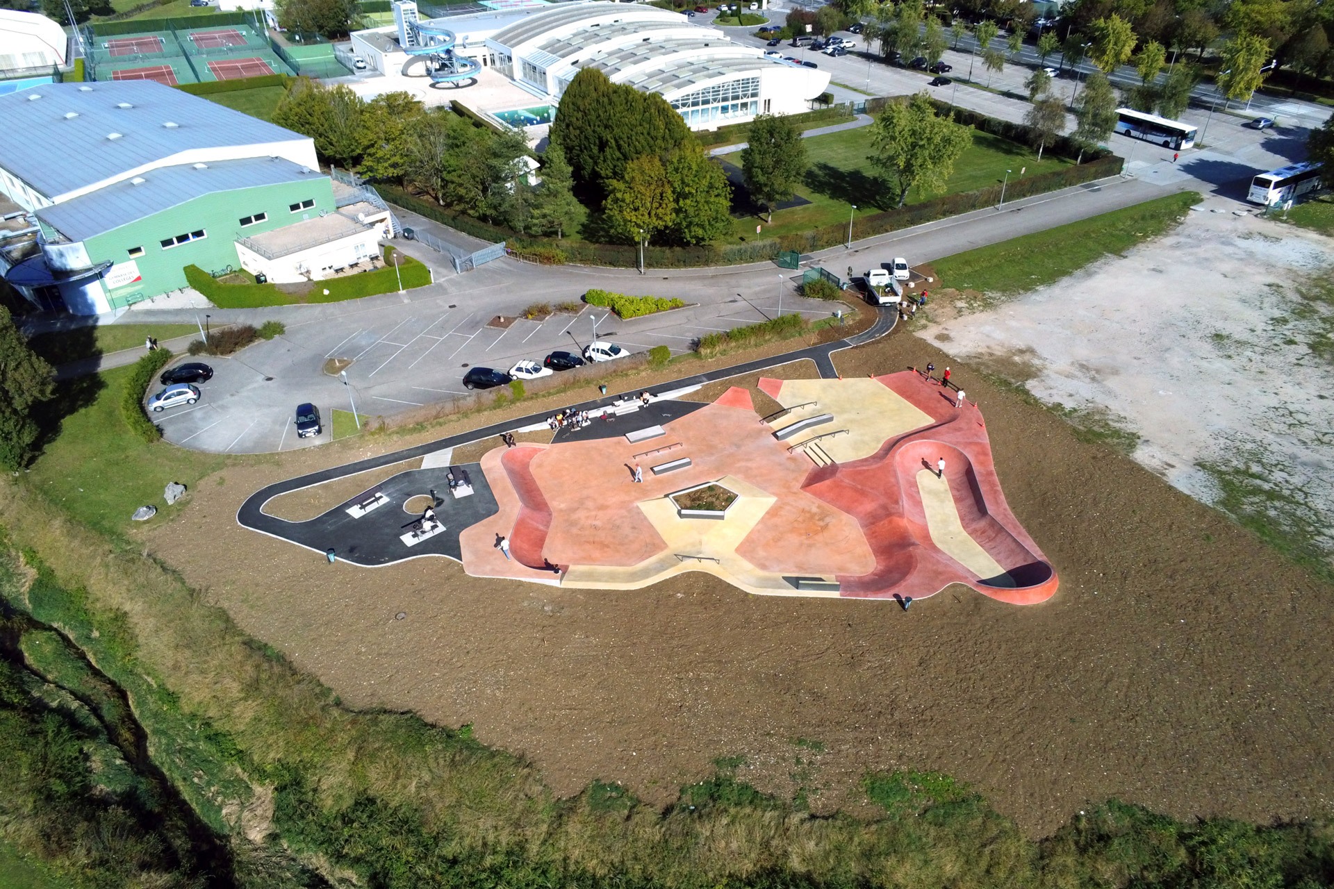 Les collèges Skatepark Oyonnax Skate Spot 4/5