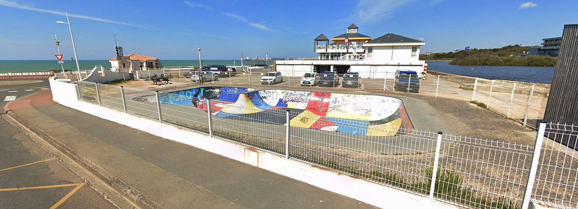 Plage de Tanchet Bowl Les Sables d' Olonne Skate Spot 4/5