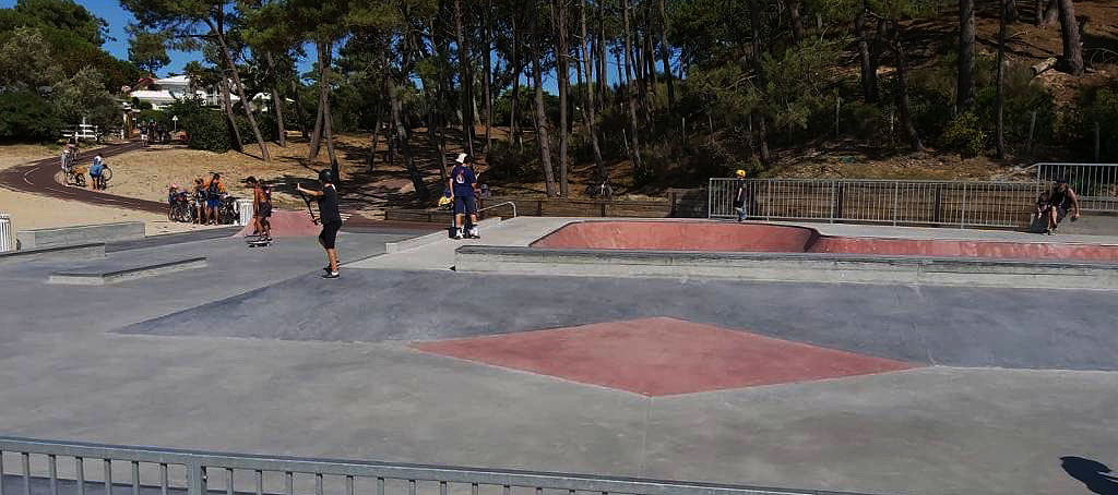 Plage de Pereire Bowl Arcachon Skate Spot 4/5