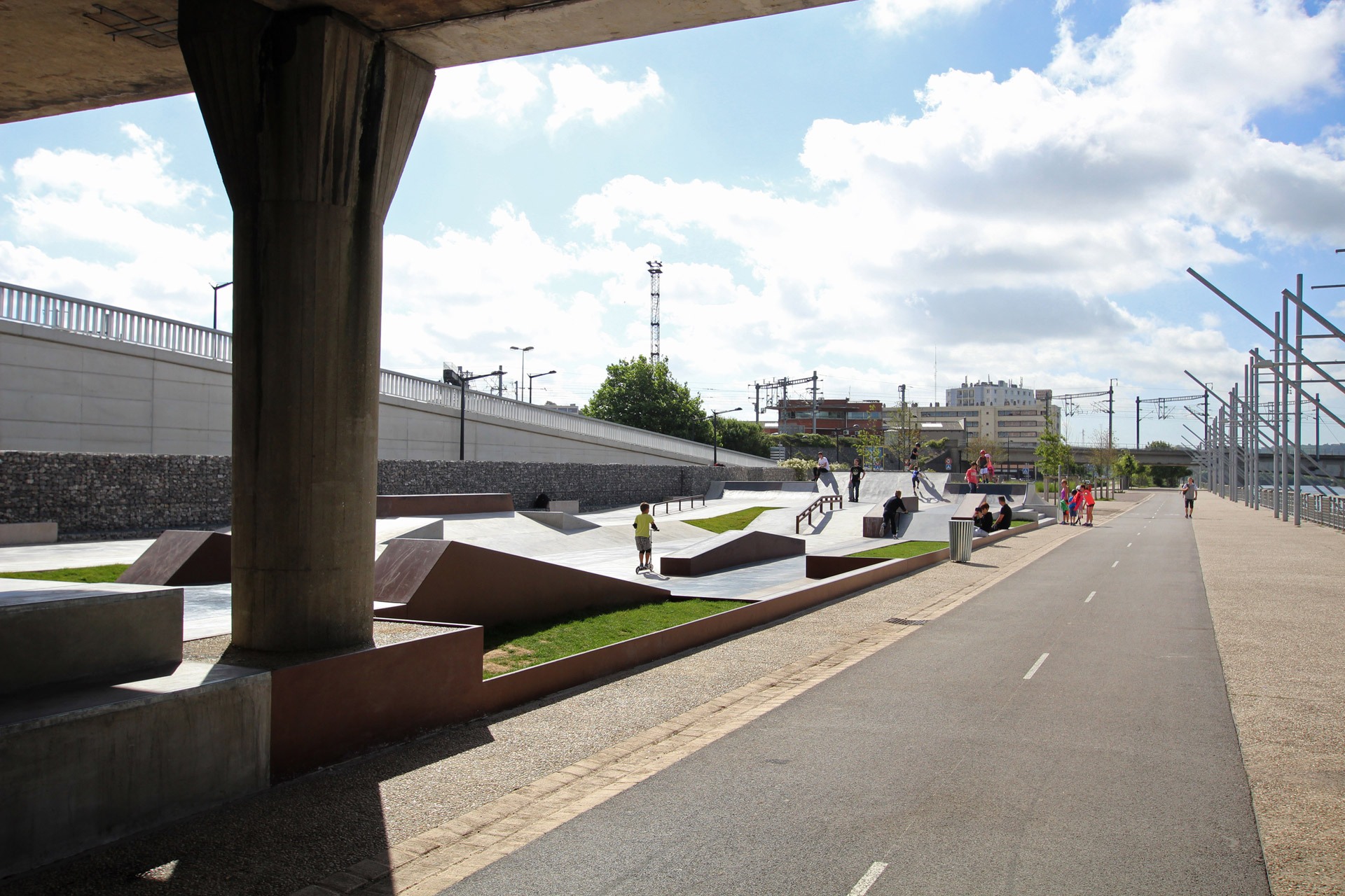 La Liane Skatepark Boulogne sur Mer Skate Spot 4/5